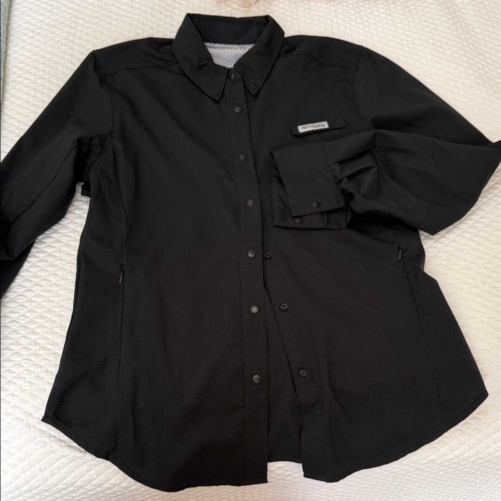 Columbia sportswear travel Shirt for Women, Black